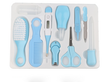 Load image into Gallery viewer, 8pcs/Set Newborn Baby Care Set Kids Nail Hair Health Care Grooming Brush Infant Nursery Cleaning Kit Healthcare Accessories