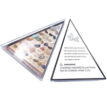 Load image into Gallery viewer, 36 PCS/Box Natural Healing Crystals Mineral Specimens Irregular Tumbled Stones Rock Collection Box