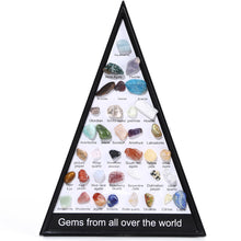 Load image into Gallery viewer, 36 PCS/Box Natural Healing Crystals Mineral Specimens Irregular Tumbled Stones Rock Collection Box