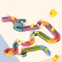 Load image into Gallery viewer, Bath Toys Baby Bathroom Duck DIY Track Bathtub Kids Play Water Games Tool Bathing Shower Wall Suction Set Bath Toy for Children