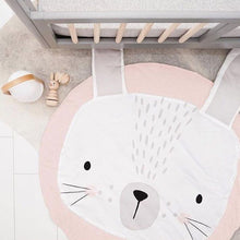 Load image into Gallery viewer, 90CM Kids Play Game Mats Round Carpet Rugs Mat Cotton Swan Crawling Blanket Floor Carpet Toys Room Decoration INS Baby Gifts