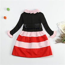 Load image into Gallery viewer, Dot Long Sleeve Dress For Girls Clothing Child Costume Baby Girl Clothing Teenager School Daily Wear Sashes Kids Casual Clothes