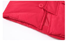 Load image into Gallery viewer, Winter Baby Boys Snowsuits 2020 Children's Down Jacket with Big Fur Hooed 4 Solid Colors with Zipper kids Down Jacket Set 2pcs