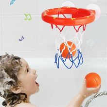 Load image into Gallery viewer, Bathroom Toddler Boy Water Toys Bathtub Shooting Basketball Hoop with 3 Balls Baby Bath Toy Kids Outdoor Play Set