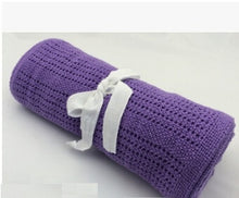 Load image into Gallery viewer, Baby Blanket Cotton Super Soft Kids Month Blankets Newborn Swaddle Infant Wrap Bath Towel Girl Boy Stroller Cover Inbakeren