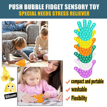 Load image into Gallery viewer, Push Pops Bubble Sensory Toy Autism Needs Squishy Stress Reliever Toys Adult Kid Funny Anti-stress Pops It Fidget Reliver Stress