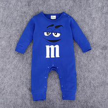 Load image into Gallery viewer, Infant Clothes Autumn NewBorn Baby Rompers letter M Clothing Costumes Cartoon Funny Kids Jumpsuit New Born Boys Clothes