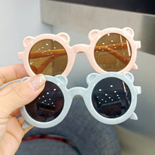Load image into Gallery viewer, New Kids Sunglasses Cartoon Bear Shape Girls Boy Children Sun Glasses Round Street Beat Eyeglasses Cute Baby Shades Eyewears UV
