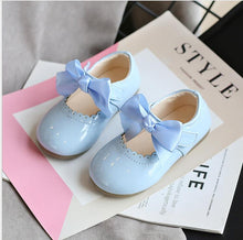 Load image into Gallery viewer, Newest Summer Kids Shoes 2020 Fashion Leathers Sweet Children Sandals For Girls Toddler Baby Breathable PU Out Bow Shoes