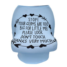 Load image into Gallery viewer, Multifunction Stretchy Baby Car Seat Cover Nursing Cover Breastfeeding Cover Shopping Cart Grocery Trolley Covers Carseat Canopy