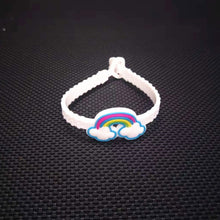 Load image into Gallery viewer, 10pcs Unicorn Party Decoration Rubber Bangle Bracelet Unicorn Birthday Party Decorations Kids Gifts Baby Shower Unicornio Party