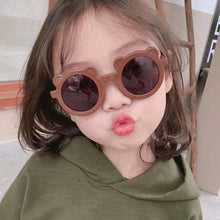 Load image into Gallery viewer, New Kids Sunglasses Cartoon Bear Shape Girls Boy Children Sun Glasses Round Street Beat Eyeglasses Cute Baby Shades Eyewears UV