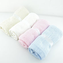 Load image into Gallery viewer, Baby Blanket Cotton Super Soft Kids Month Blankets Newborn Swaddle Infant Wrap Bath Towel Girl Boy Stroller Cover Inbakeren