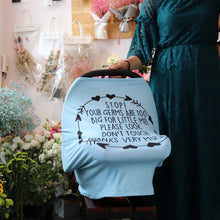 Load image into Gallery viewer, Multifunction Stretchy Baby Car Seat Cover Nursing Cover Breastfeeding Cover Shopping Cart Grocery Trolley Covers Carseat Canopy