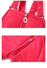 Load image into Gallery viewer, Winter Baby Boys Snowsuits 2020 Children's Down Jacket with Big Fur Hooed 4 Solid Colors with Zipper kids Down Jacket Set 2pcs