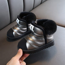 Load image into Gallery viewer, Winter Baby Girls Boys Snow Boots Warm Outdoor Children Boots Waterproof Non-slip Kids Plush Boots Infant Cotton Shoes