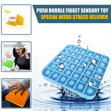 Load image into Gallery viewer, Push Pops Bubble Sensory Toy Autism Needs Squishy Stress Reliever Toys Adult Kid Funny Anti-stress Pops It Fidget Reliver Stress