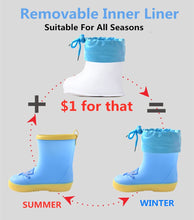 Load image into Gallery viewer, KushyShoo Classic Children's Shoes PVC Rubber Kids Baby Cartoon Shoes Water Shoes Waterproof Rain Boots Toddler Girl Rainboots