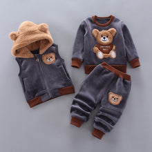 Load image into Gallery viewer, Fashion Baby Boys Clothes Autumn Winter Warm Baby Girl Clothes Kids Sport Suit Outfits Newborn Baby Clothes Infant Clothing Sets