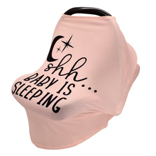 Load image into Gallery viewer, Multifunction Stretchy Baby Car Seat Cover Nursing Cover Breastfeeding Cover Shopping Cart Grocery Trolley Covers Carseat Canopy