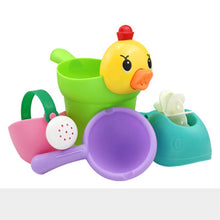 Load image into Gallery viewer, Kids Shower Bath Toys Cute Yellow Duck Waterwheel Elephant Toys Baby Faucet Bathing Water Spray Tool Dabbling Toy