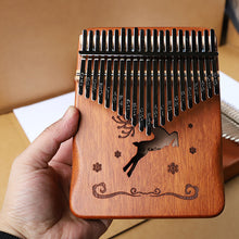 Load image into Gallery viewer, Thumb Piano Kalimba 17-Note Beginner's Finger Piano Kalimba Finger Piano Kalimba Instrument