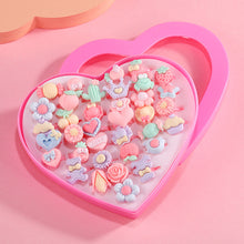 Load image into Gallery viewer, Children's Ring Female Cartoon Jewelry Princess Ring Resin Toy Set Kindergarten Little Gift Girl Handwear