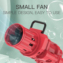 Load image into Gallery viewer, New Magic dolphin Gatling Bubble Gun Automatic Bubble Machine Gun Soap Bubble Blower Outdoor Kids Child Toy for Kids