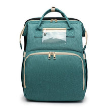 Load image into Gallery viewer, 2in1 Multifunctional Baby folding bed  Travel Portable Large Capacity Shoulder Mommy Folding Crib Bags