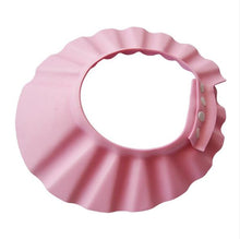 Load image into Gallery viewer, Safe Shampoo Shower Bathing Bath Protect Soft Cap Hat For Baby Wash Hair Shield Bebes Children Bathing Shower Cap Hat Kids