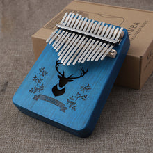 Load image into Gallery viewer, Thumb Piano Kalimba 17-Note Beginner's Finger Piano Kalimba Finger Piano Kalimba Instrument