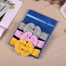 Load image into Gallery viewer, 3 Pcs/Set Printed Baby Headband Elastic Bows Newborn Kids Turban Dot Headbands Hair Band For Girls Baby Hair Accessories