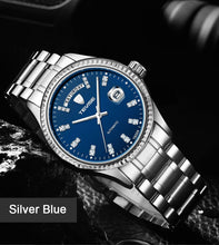 Load image into Gallery viewer, Tevise Men Luxury Golden Automatic Mechanical Watch Men Stainless steel Date Business Wristwatch Relogio Masculino
