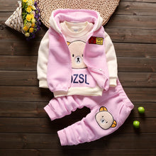 Load image into Gallery viewer, Fashion Baby Boys Clothes Autumn Winter Warm Baby Girl Clothes Kids Sport Suit Outfits Newborn Baby Clothes Infant Clothing Sets