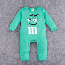 Load image into Gallery viewer, Infant Clothes Autumn NewBorn Baby Rompers letter M Clothing Costumes Cartoon Funny Kids Jumpsuit New Born Boys Clothes