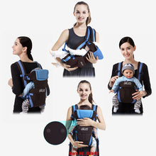 Load image into Gallery viewer, Beth Bear Baby Carrier 0-30 Months Breathable Front Facing 4 in 1 Infant Comfortable Sling Backpack Pouch Wrap Baby Kangaroo New