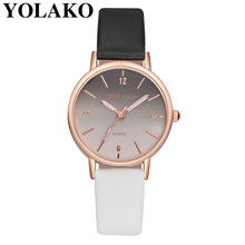 Load image into Gallery viewer, Brand Leather Quartz Women's Watch Ladies Fashion Watch Women Wristwatches Clock relogio feminino masculino W50