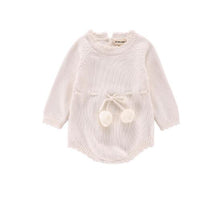 Load image into Gallery viewer, Autumn Baby Knitted Rompers Sweater Baby Girl Long-sleeve Knitted Overalls Infant Girl Princess Cotton Clothes Baby Girl Romper