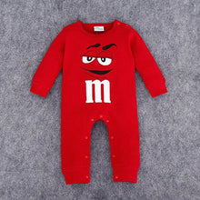 Load image into Gallery viewer, Infant Clothes Autumn NewBorn Baby Rompers letter M Clothing Costumes Cartoon Funny Kids Jumpsuit New Born Boys Clothes