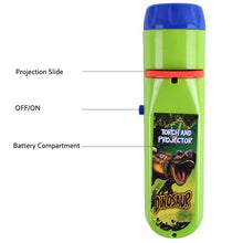 Load image into Gallery viewer, Balleenshiny Parent-child Interaction Puzzle Early Education Luminous Toy Animal Dinosaur Child Slide Projector Lamp Kids Toys