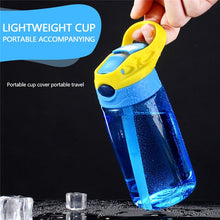 Load image into Gallery viewer, 480ml Kids Water Bottle with Straw Lid And Handle