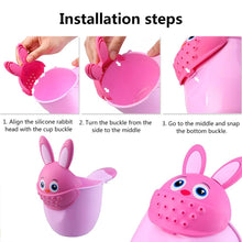 Load image into Gallery viewer, Infant Child Shower Shampoo Cup Baby Cartoon Newborn Shower Cup Baby Shower Watering Spoon Bathing Cup