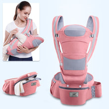 Load image into Gallery viewer, New 0-48 Month Ergonomic Baby Carrier Infant Baby Hipseat Carrier 3 In 1 Front Facing Ergonomic Kangaroo Baby Wrap Sling