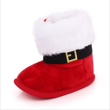 Load image into Gallery viewer, Baby  Lovely Christmas Boots Winter Warm Slippers Anti-Slip Infant