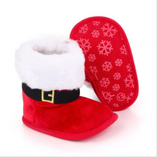 Load image into Gallery viewer, Baby  Lovely Christmas Boots Winter Warm Slippers Anti-Slip Infant