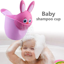 Load image into Gallery viewer, Infant Child Shower Shampoo Cup Baby Cartoon Newborn Shower Cup Baby Shower Watering Spoon Bathing Cup