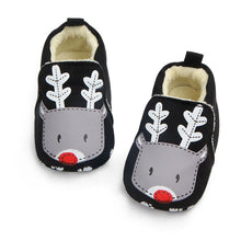 Load image into Gallery viewer, Cartoon Fox Baby Girls Winter Warm First Walkers Cotton Children Home Shoes Kids Toddler Slippers Baby First Walkers Moccasins