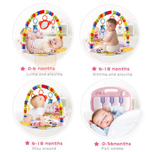 Load image into Gallery viewer, Baby Gym Tapis Puzzles Mat Educational Rack Toys Baby Music Play Mat With Piano Keyboard Infant Fitness Carpet Gift For Kids