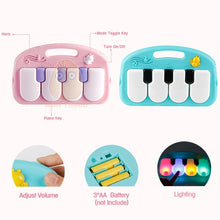 Load image into Gallery viewer, Baby Gym Tapis Puzzles Mat Educational Rack Toys Baby Music Play Mat With Piano Keyboard Infant Fitness Carpet Gift For Kids