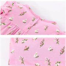 Load image into Gallery viewer, V-TREE Cute Baby Girl Dresses Floral Printed Toddler Kid Long-sleeved Dress Children Clothing